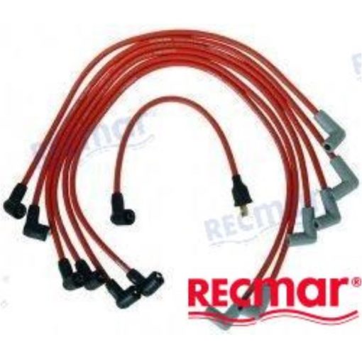 REC15-601 - Kit faisceau de bougie - Allumage électronique - GM 4.3l V6 - Volvo Penta 3851816 / Mercruiser 816761A11 / OMC 3850445