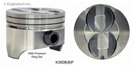 RCK-K30088P030 - Kit 8 pistons et segments FORD 5.0 Injection