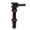 Raccord de durite d'huile sur platine Mercruiser Alpha One Gen II et BRAVO Références originales:  Mercruiser: 22-861150A1 22-861150A2 22-861150T02 861150A2 861150T02