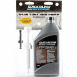 8M0219576 - Huile d'embase QUICKSILVER High-Performance (1L) + Pompe de remplissage