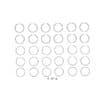 Kit segments V6 Vortec côte standard 1.5 / 1.5 / 3 mm - jeu de 6 Mercruiser : 39-17464 , 39-801861 , 39-801861 1 , 801861T1 , 17464 , 8018611 Volvo Penta : 21179959, 3855740